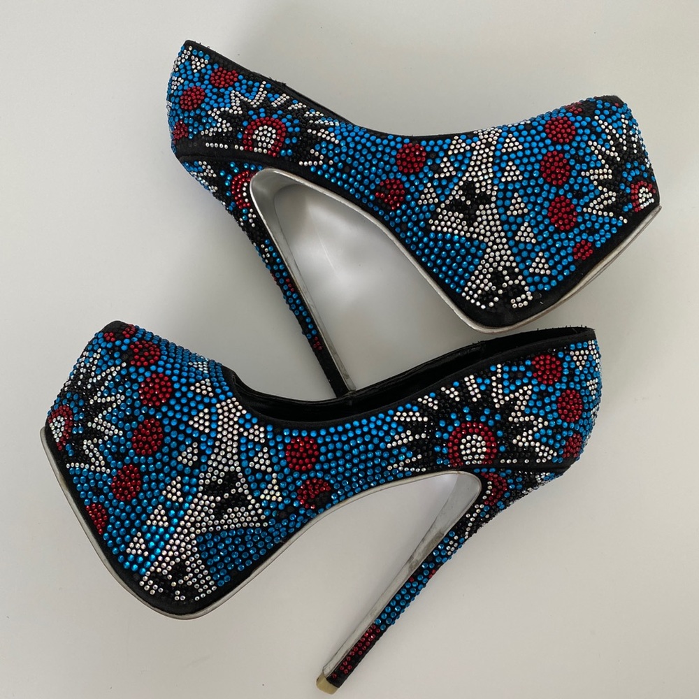Viga Fiore 4th of July heels 💥